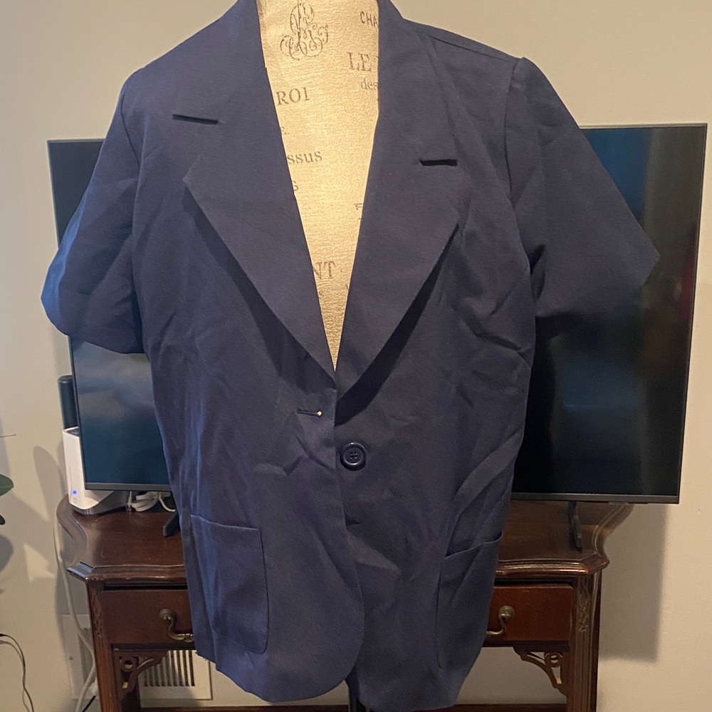 Classic Navy Blazer for women size 18